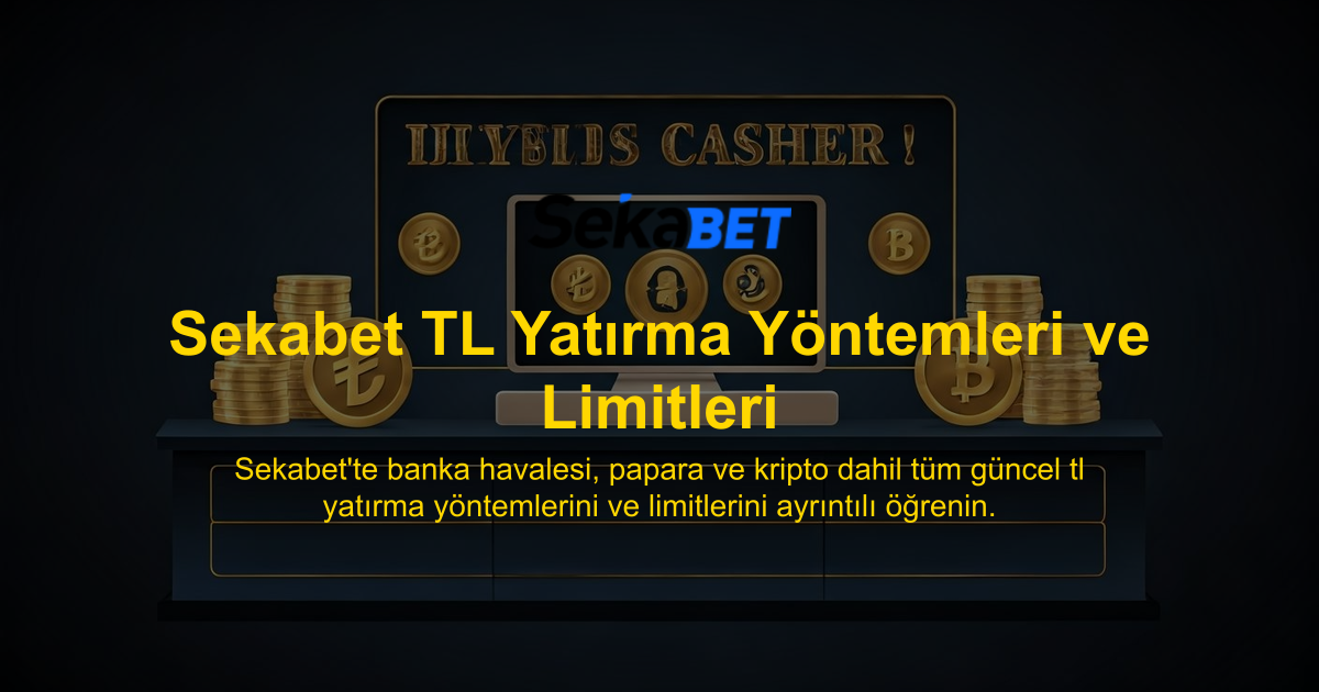 Sekabet TL Yatırma Yöntemleri ve Limitleri